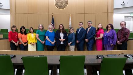 Assemblymember Wood and Staff Celebrate Pride Month